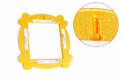 Door Peephole Golden Frame | 90s Sitcom Inspired Iconic Piece