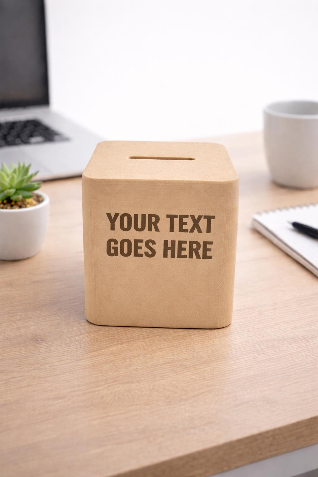 Custom Text | MONEY BOX | personalize it!