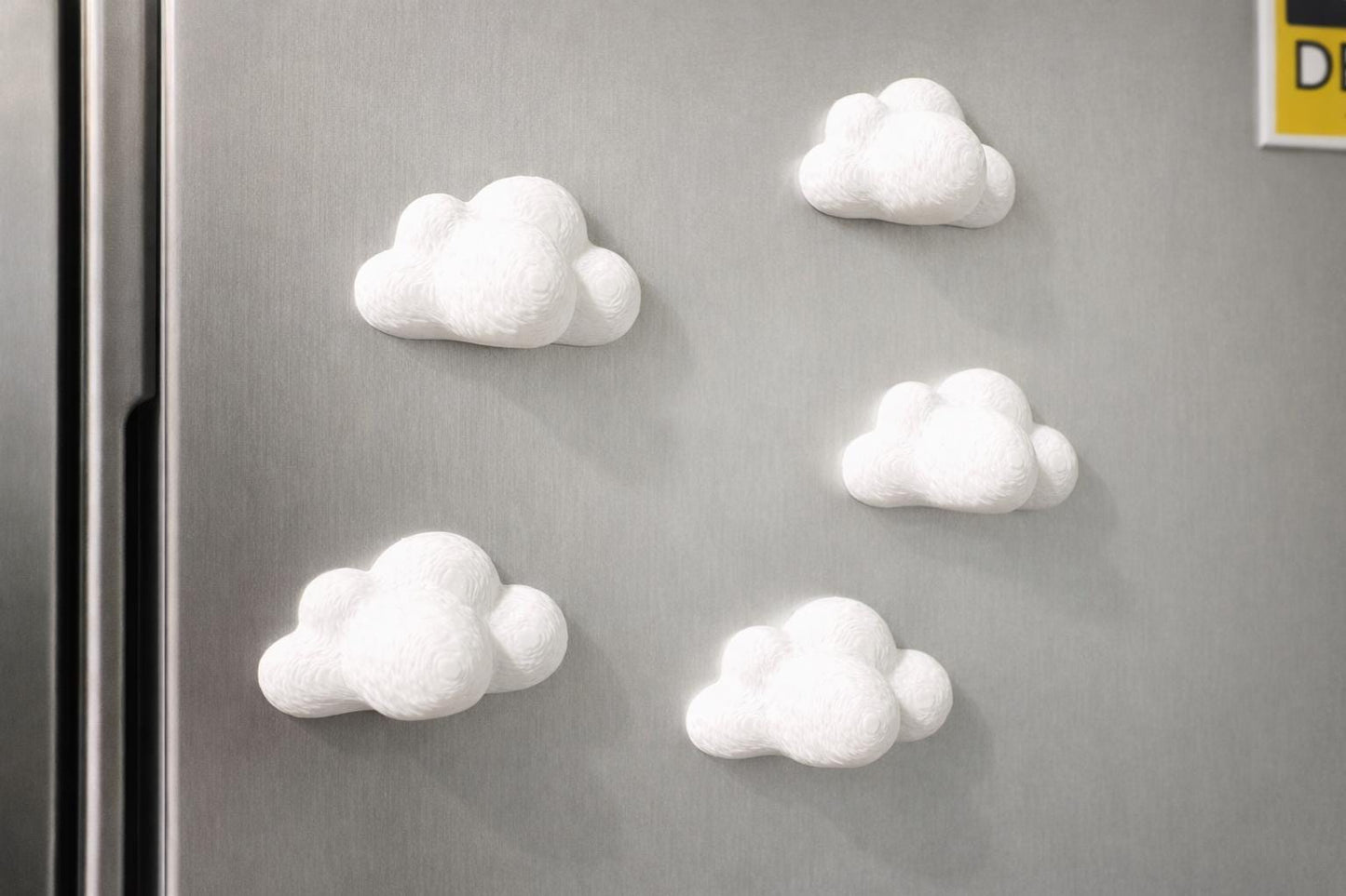 Magnetic Clouds | Fridge Magnets | 5 Pack