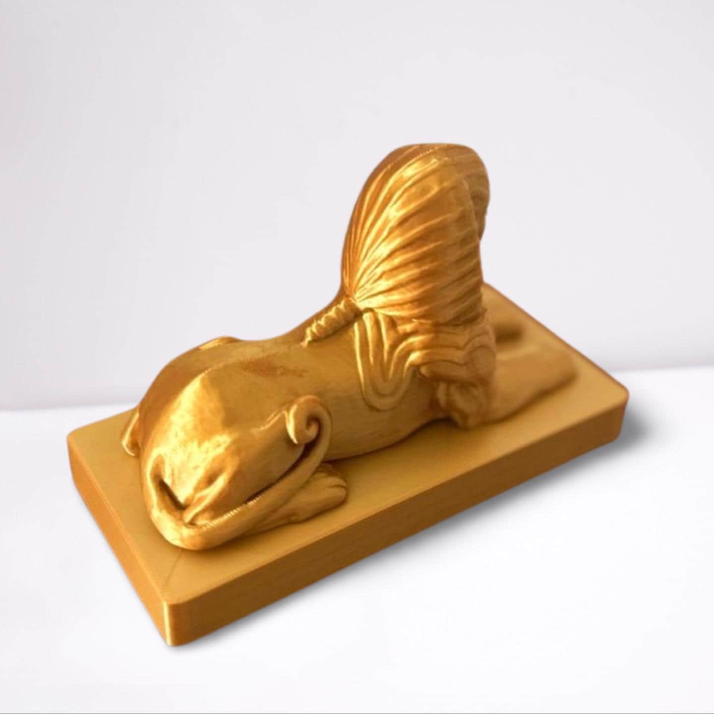 REGAL SPHINX - Ancient Egyptian Decor - Desk Decor