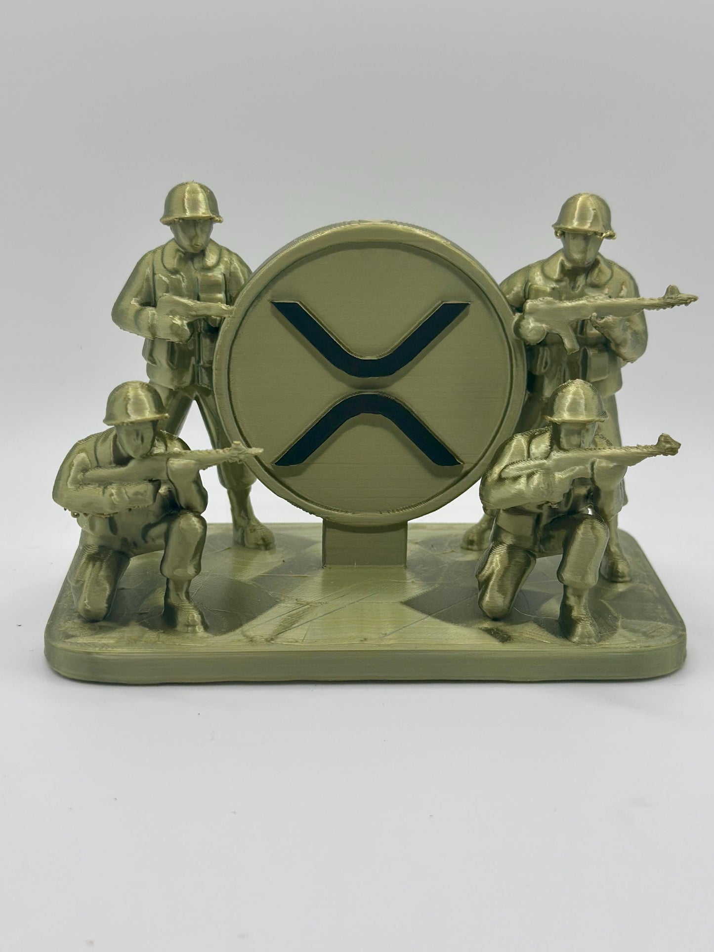 XRP Army Soldiers Décor – Eco-Friendly Home & Office Display