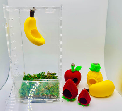 Food Themed Jumping Spider Pods – Magnetic Ceiling-Mounted Hides