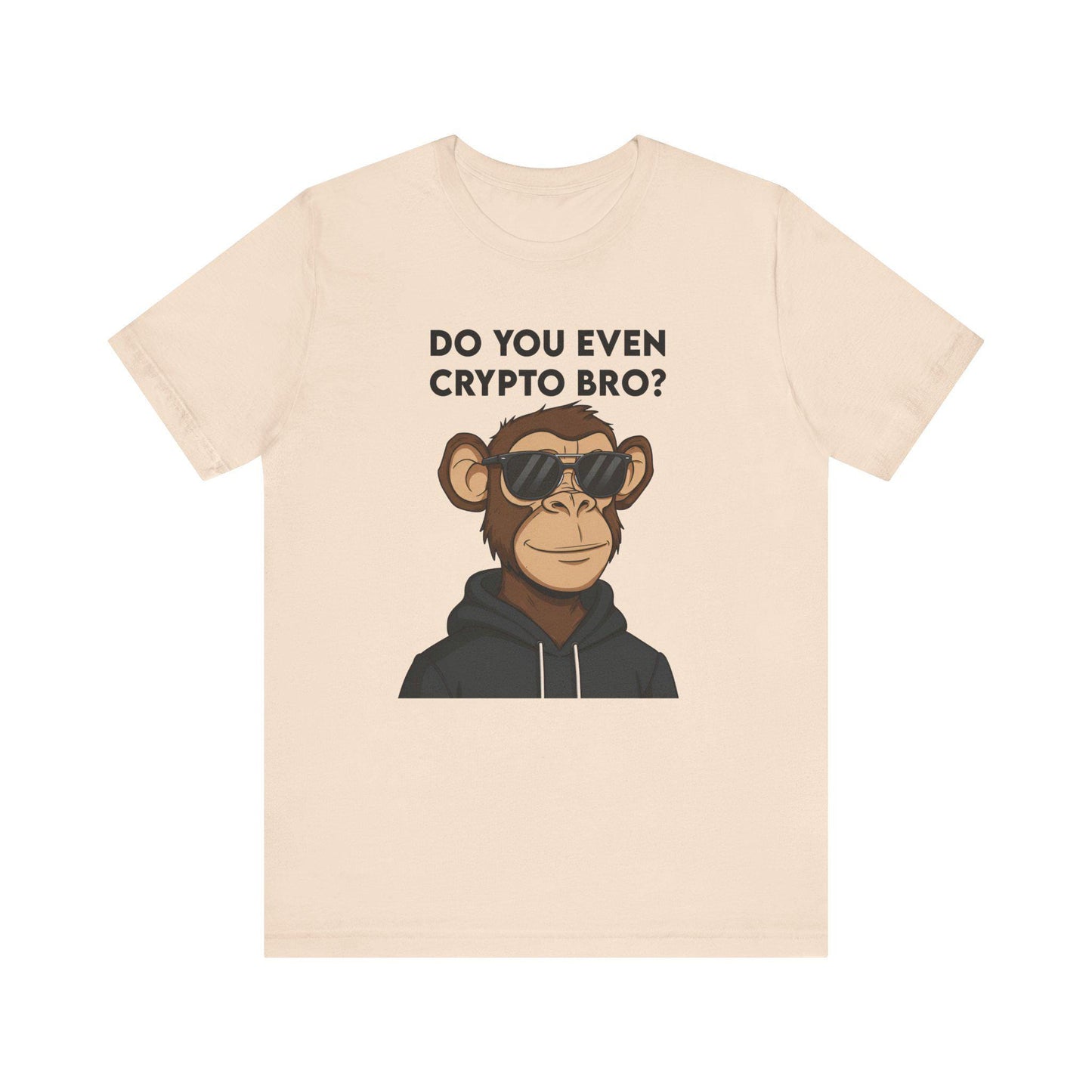 Crypto Bro T-Shirt, Funny Crypto Tee, Unisex Jersey Tee, Gift for Crypto Enthusiasts, Trendy Apparel for Traders