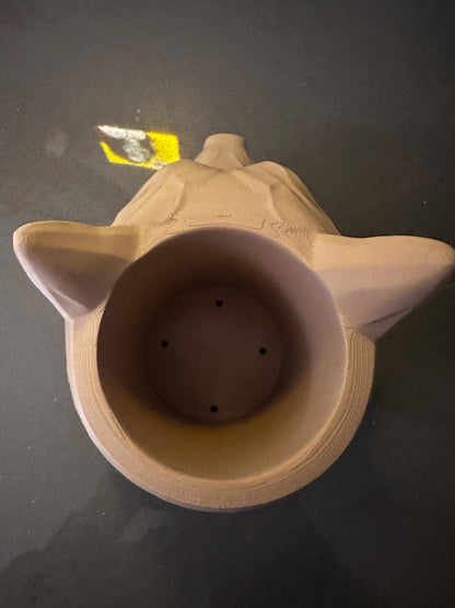Wolf Head Planter – With Plant Add-ons - 3D Printed