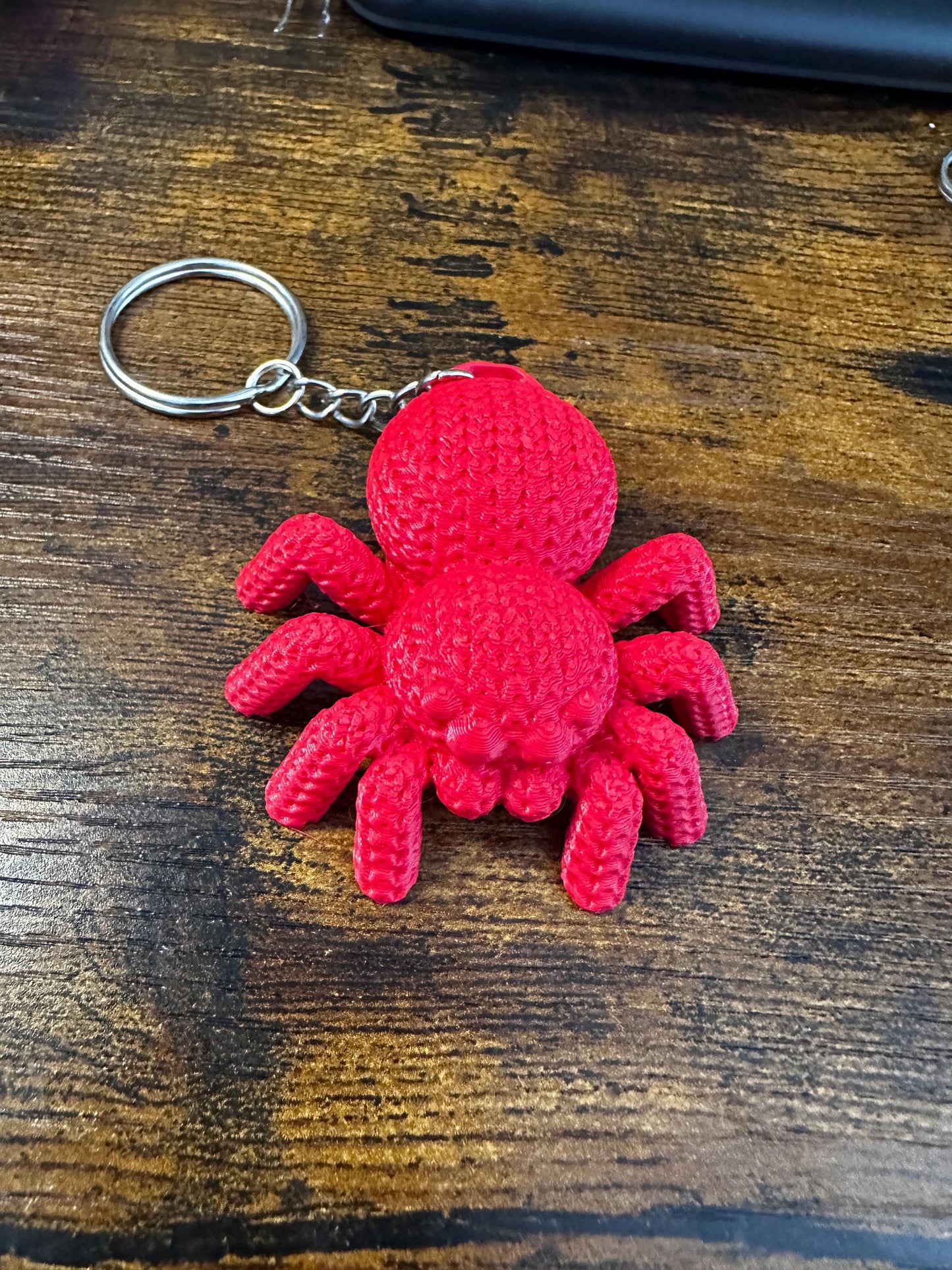 JUMPING SPIDER KEYCHAINS