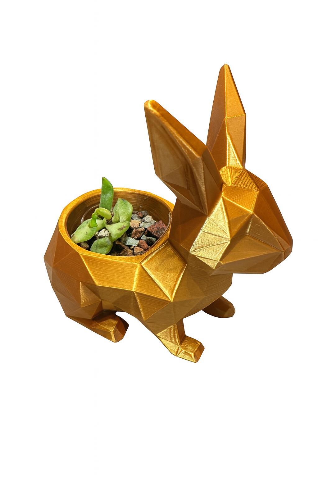 Bunny Rabbit Planter Décor for Airplants or Succulents