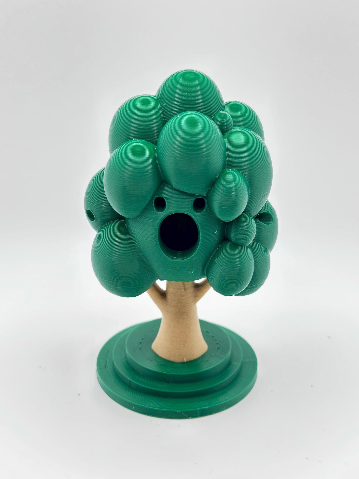 Tree Décor with Top Pod Hide – Premium Jumping Spider & Other Small Pet Decor