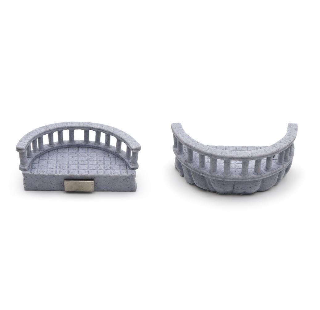 Stone Balcony Perch | Magnetic Enclosure Wall Decor