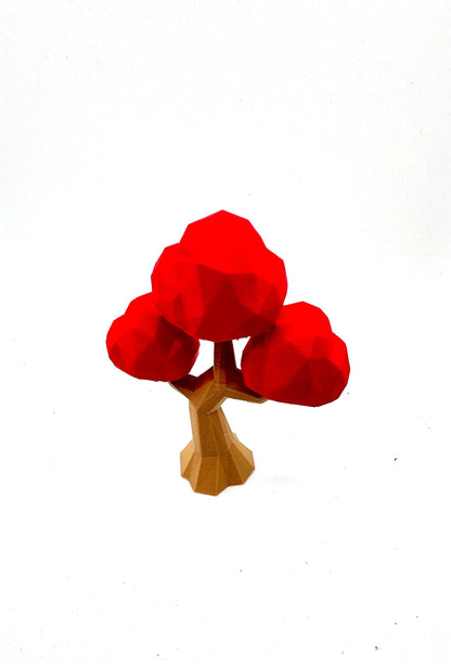 Geometric Tree Décor – Premium Jumping Spider & Small Pet Decor