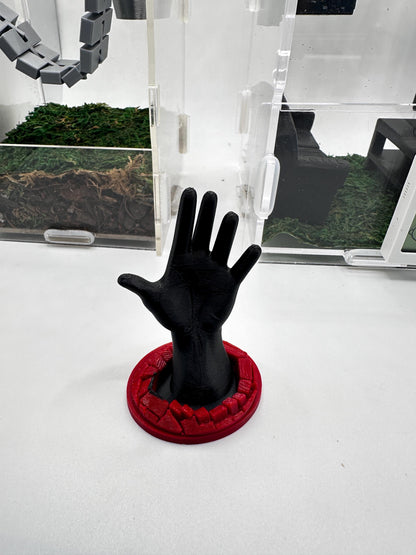 Hand Breaking Through Wall Magnetic Decor
