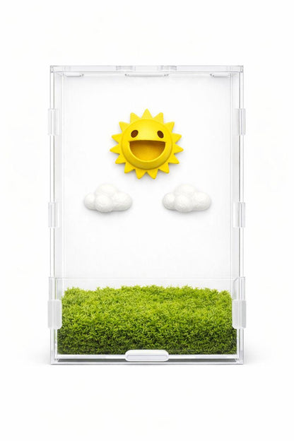 Set of Clouds | Magnetic | Jumping Spider Decor