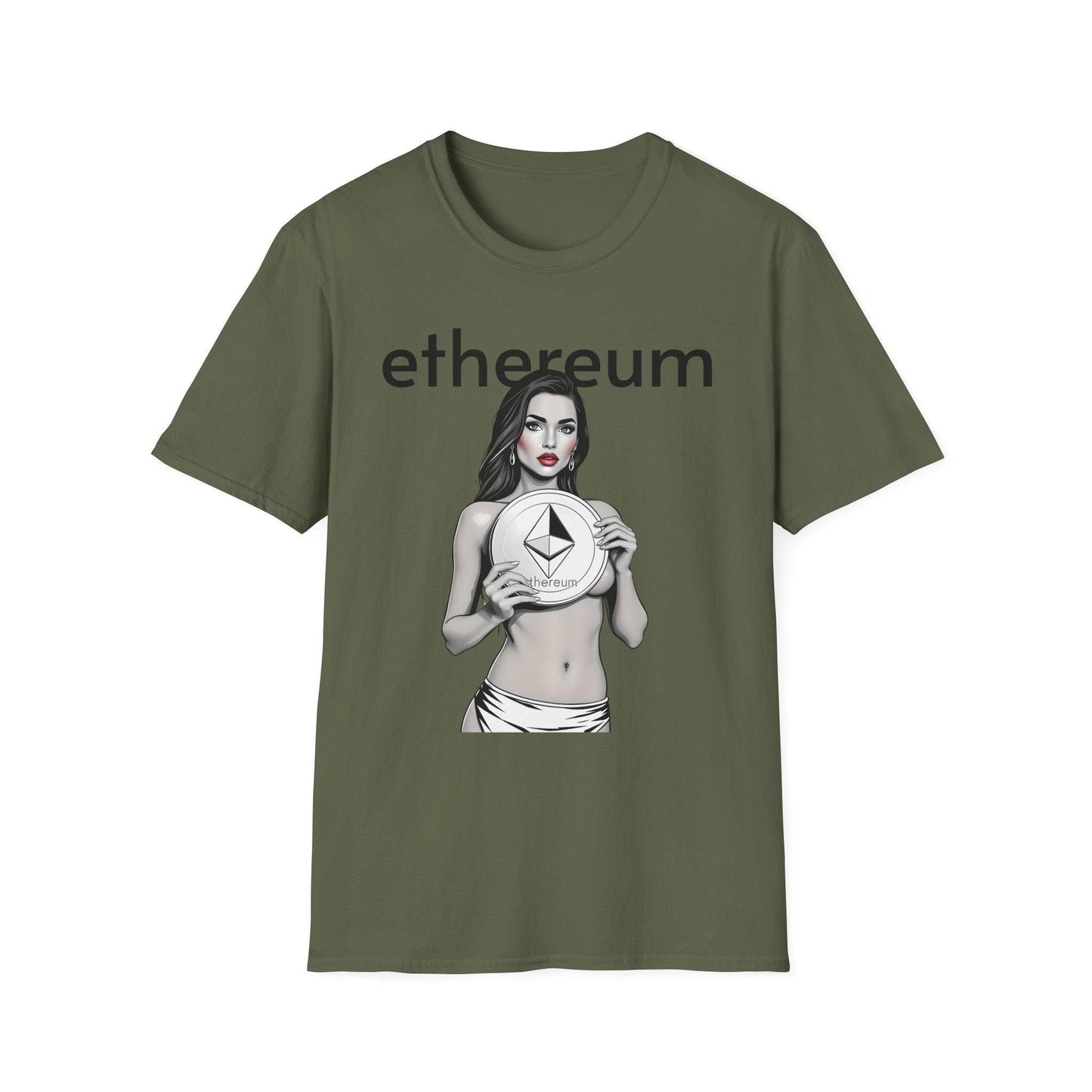 Ethereum Graphic - Unisex T-Shirt, Trendy Crypto Tee