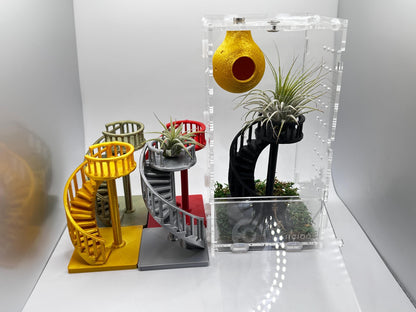 Spiral Balcony Pet Décor