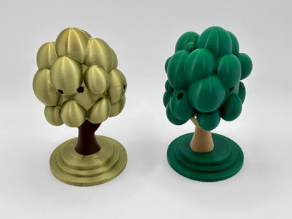 Tree Décor with Top Pod Hide – Premium Jumping Spider & Other Small Pet Decor