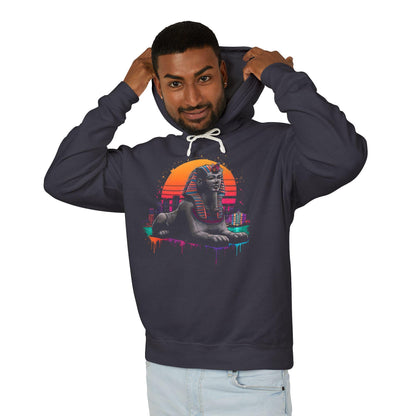 Sphinx Hoodie: Unisex Lightweight Hooded Sweatshirt
