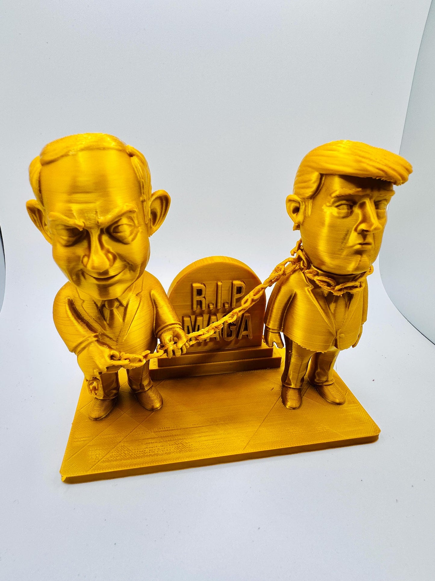 RIP MAGA | Bibi's Got A Hold on Me | 3D Sculpture