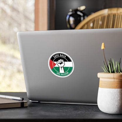 Save Gaza/Palestine | Kiss-Cut Vinyl Decals