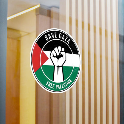 Save Gaza/Palestine | Kiss-Cut Vinyl Decals