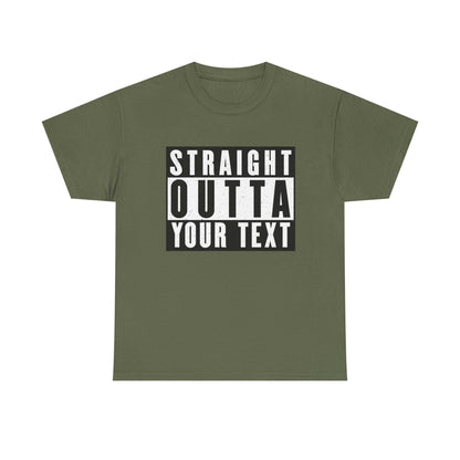 Straight Outta Your Text Tee - Fun Statement T-Shirt, Unisex Cotton Tee, Casual Humor Shirt, Gift for Friends, Everyday Wear